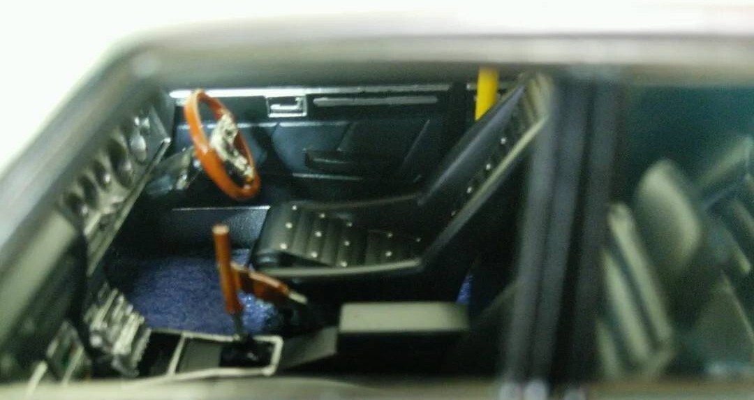 アオシマ1/24ケンメリ完成品(旧車.ヨンメリ.街道レーサー)(完成品