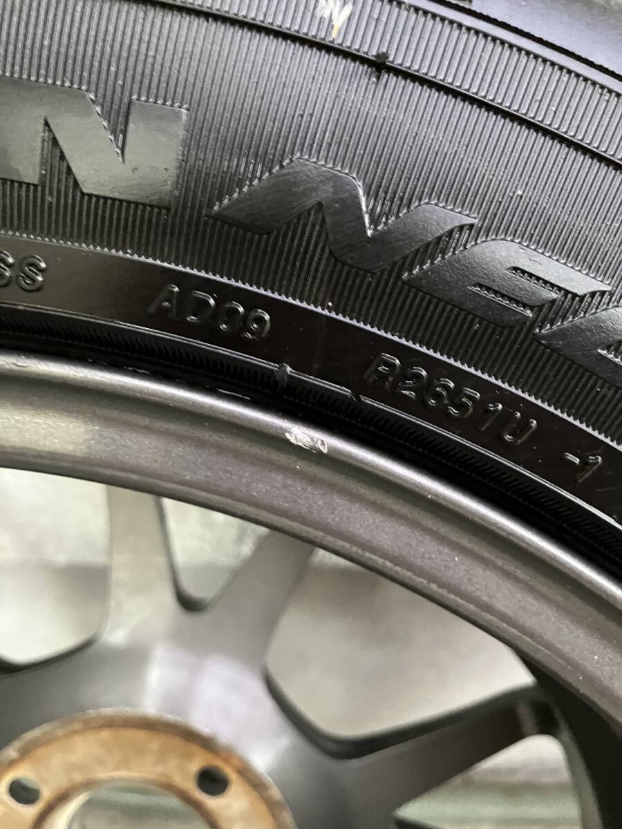 ＴＷＳ　Ｔ６６Ｆ　ガンメタ　１５インチ６Ｊ　＋４５　４Ｈ　タイヤ付_4