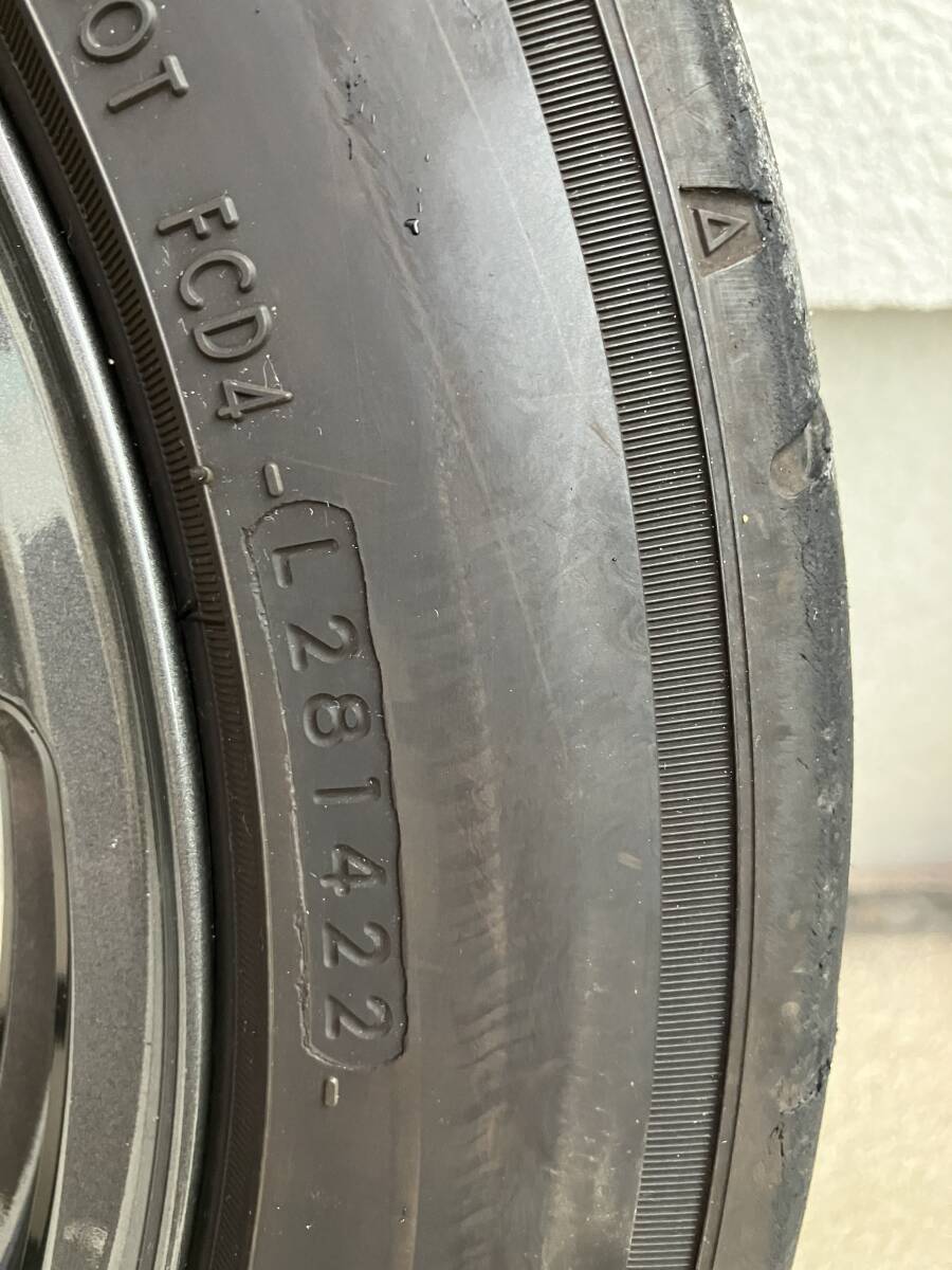 ＴＷＳ　Ｔ６６Ｆ　ガンメタ　１５インチ６Ｊ　＋４５　４Ｈ　タイヤ付_6