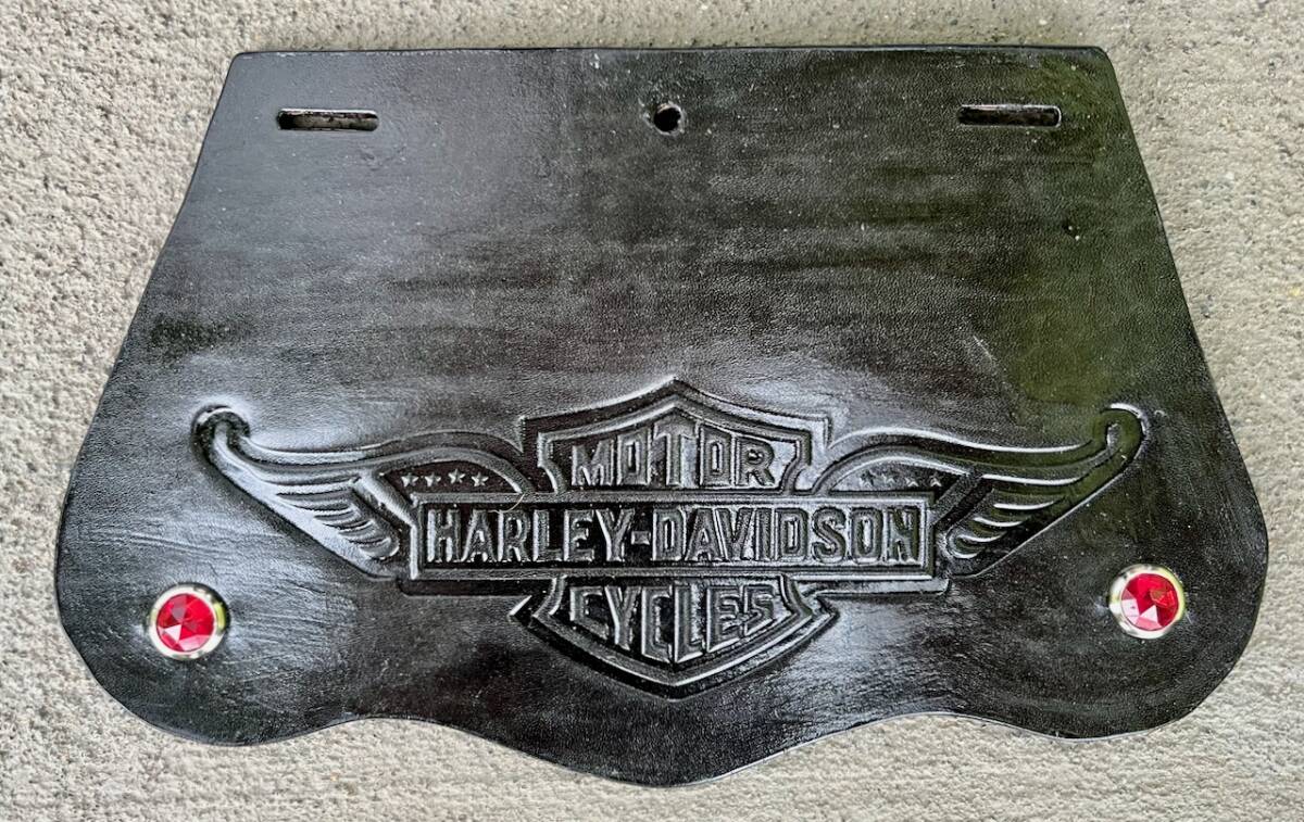 低価，定番 Harley-DavidsonハーレーダビッドソンMudGuardマッドガード泥よけ赤ジュエル30s40s50s60sビンテージVintageパンナックルサイドバルブ①(アクセサリー)｜売買されたオークション情報、yahooの商品情報を その他
