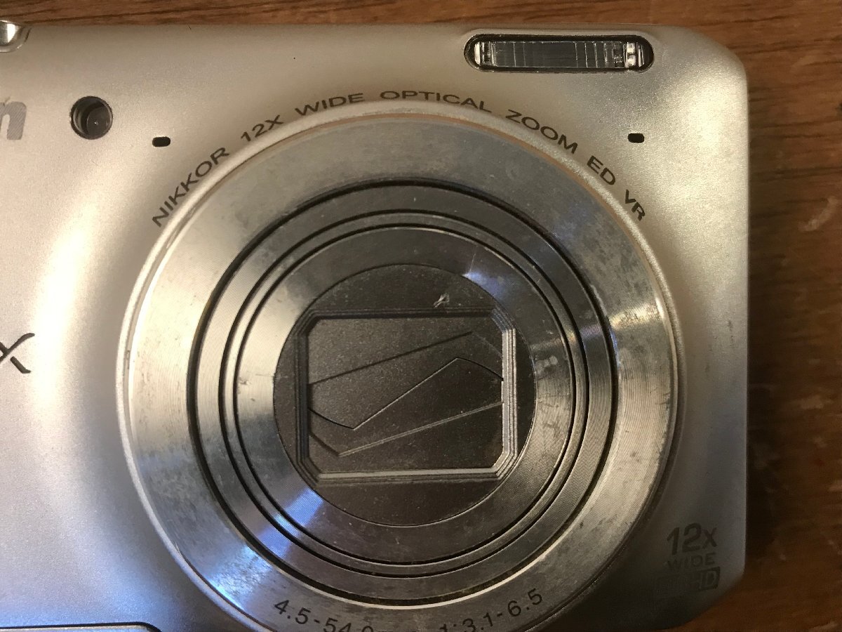 SS-3647■送料込■Nikon COOLPIX S6400 NIKKOR 12X WIDE OPTICAL ZOOM ED VR デジタルカメラ 20007160 131g●ジャンク扱い/くATら_2