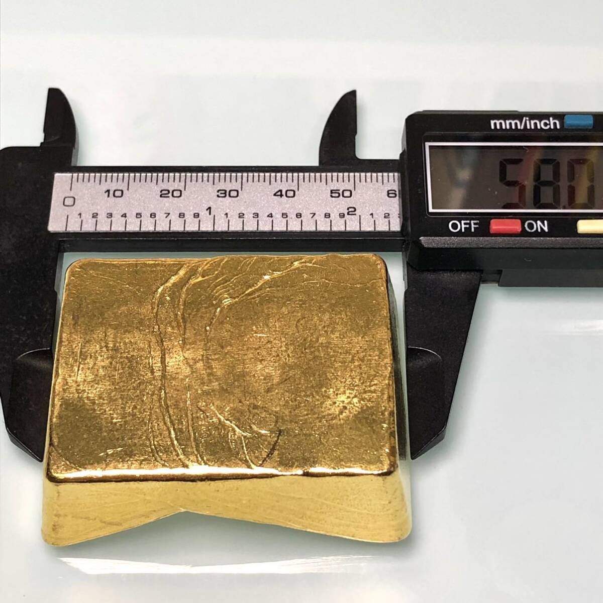 古銭 金貨 金條 縁起物 「御賜足金 乾隆年造」開運金元寶 美術品 金錠