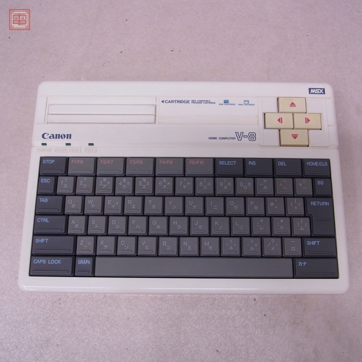 動作品 Canon MSX V-8 本体 キャノン ACアダプタ・箱付【40(MSX)｜売買