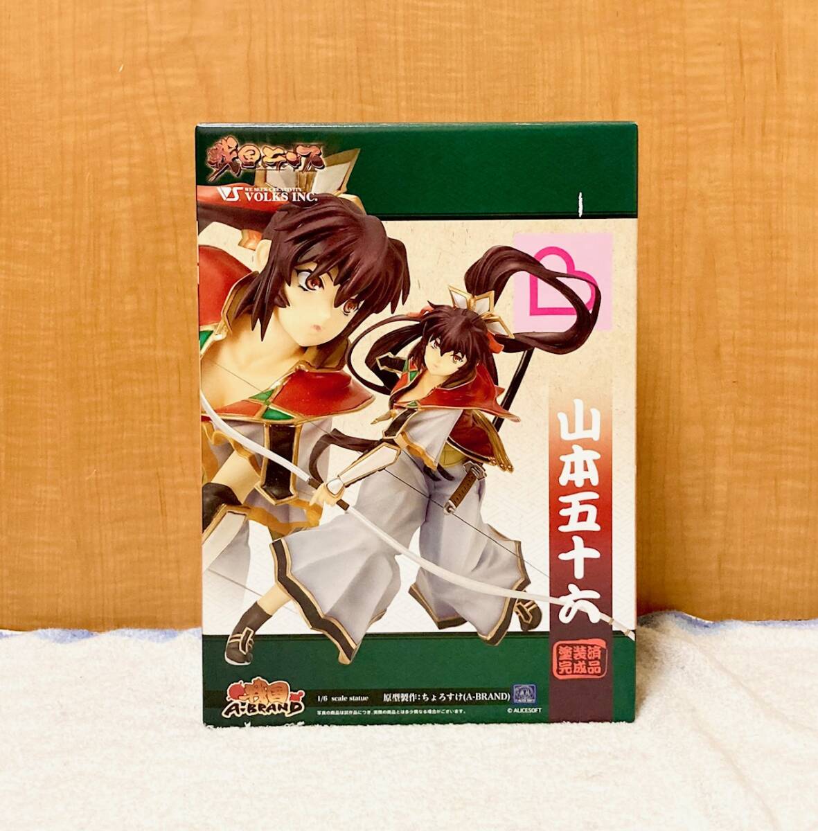 本体美品 戦国A-BRAND 戦国ランス 山本五十六 1/6スケール フィギュア