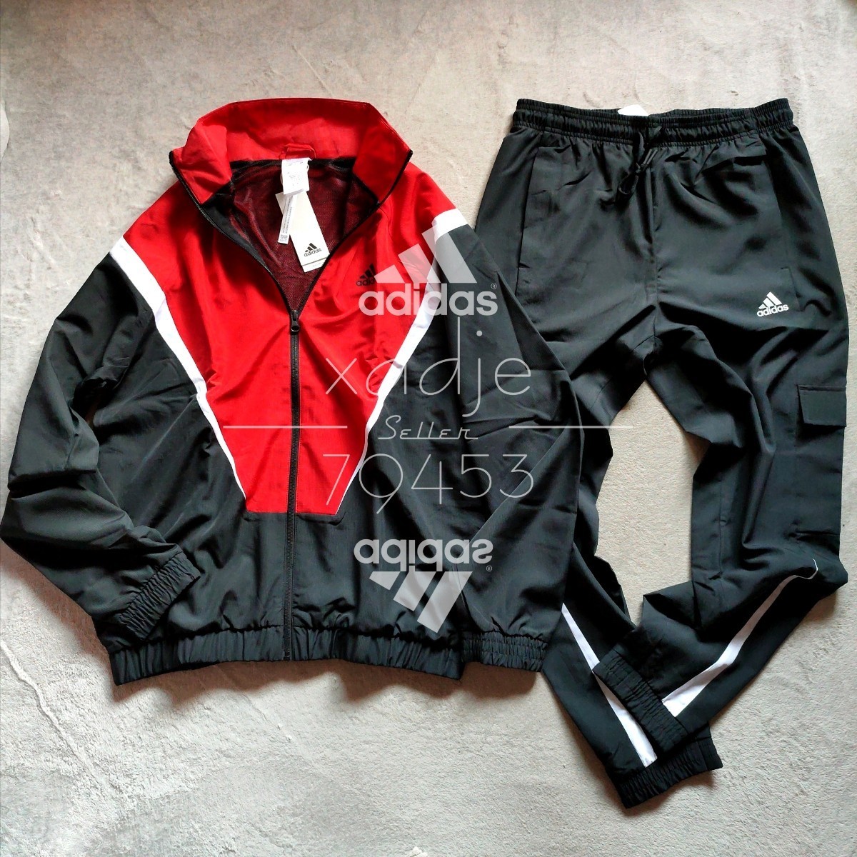 新品 正規品 adidas アディダス 上下セット ナイロン ジャージ