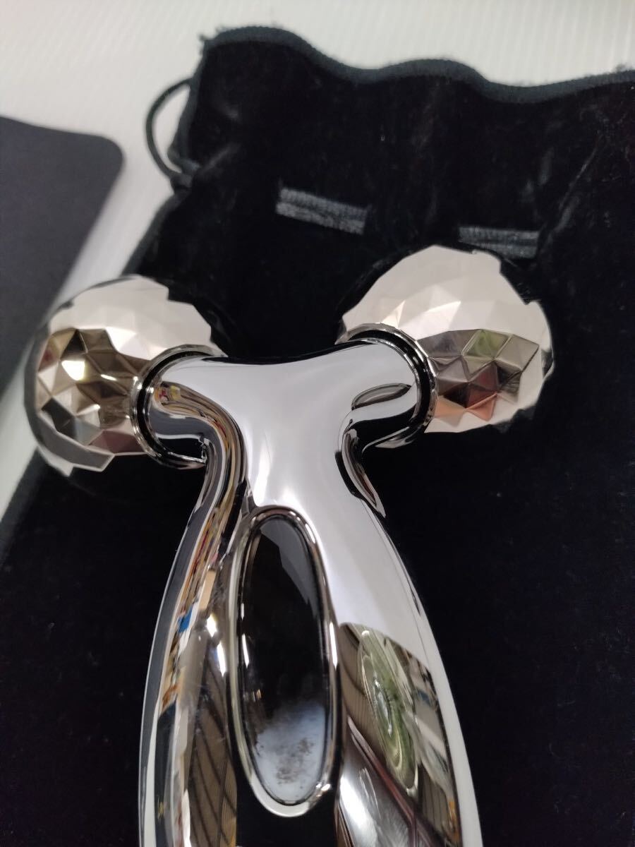 巾着、説明書付き ReFa 美顔ローラー リファ カラット CARAT MTG エムティージー 美顔器 小顔ローラー コロコロマッサージ フェイスケア_2