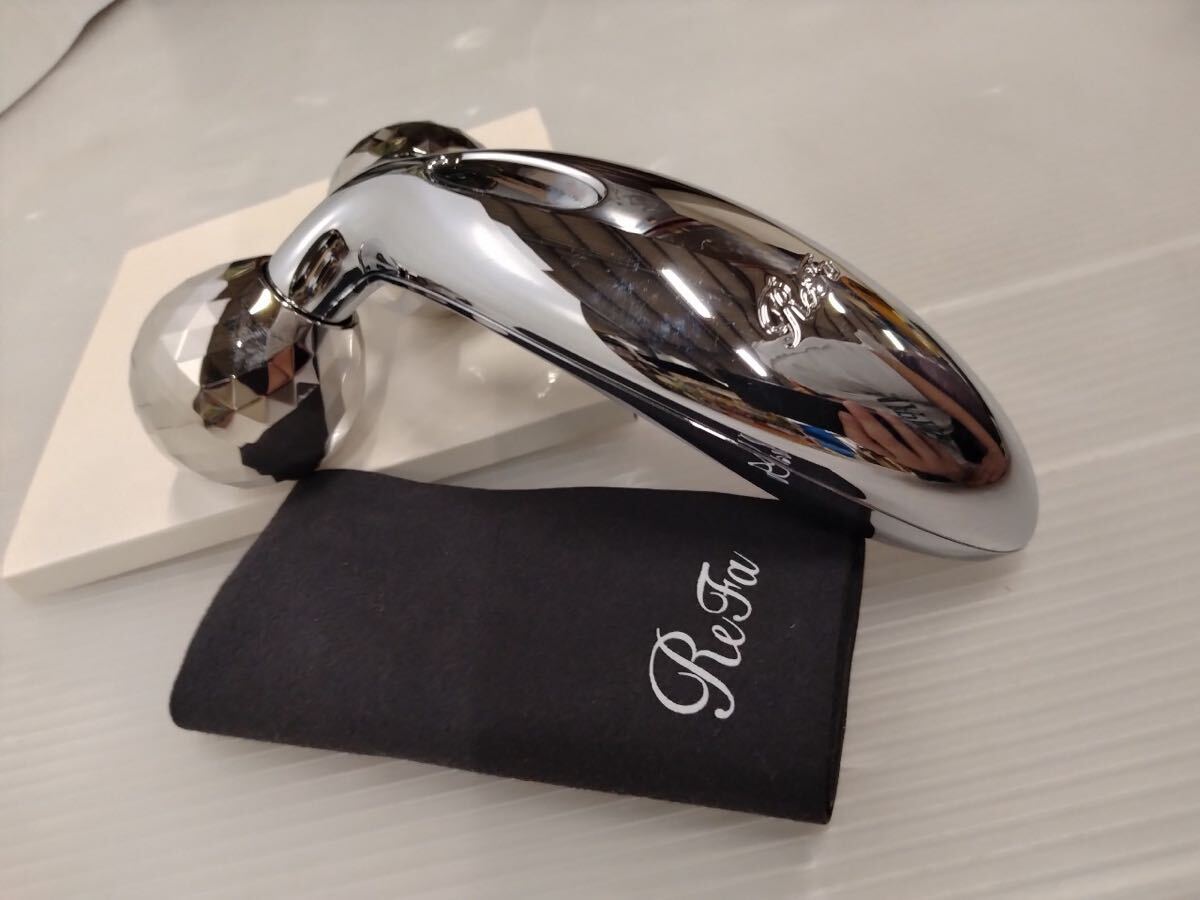 巾着、説明書付き ReFa 美顔ローラー リファ カラット CARAT MTG エムティージー 美顔器 小顔ローラー コロコロマッサージ フェイスケア_6