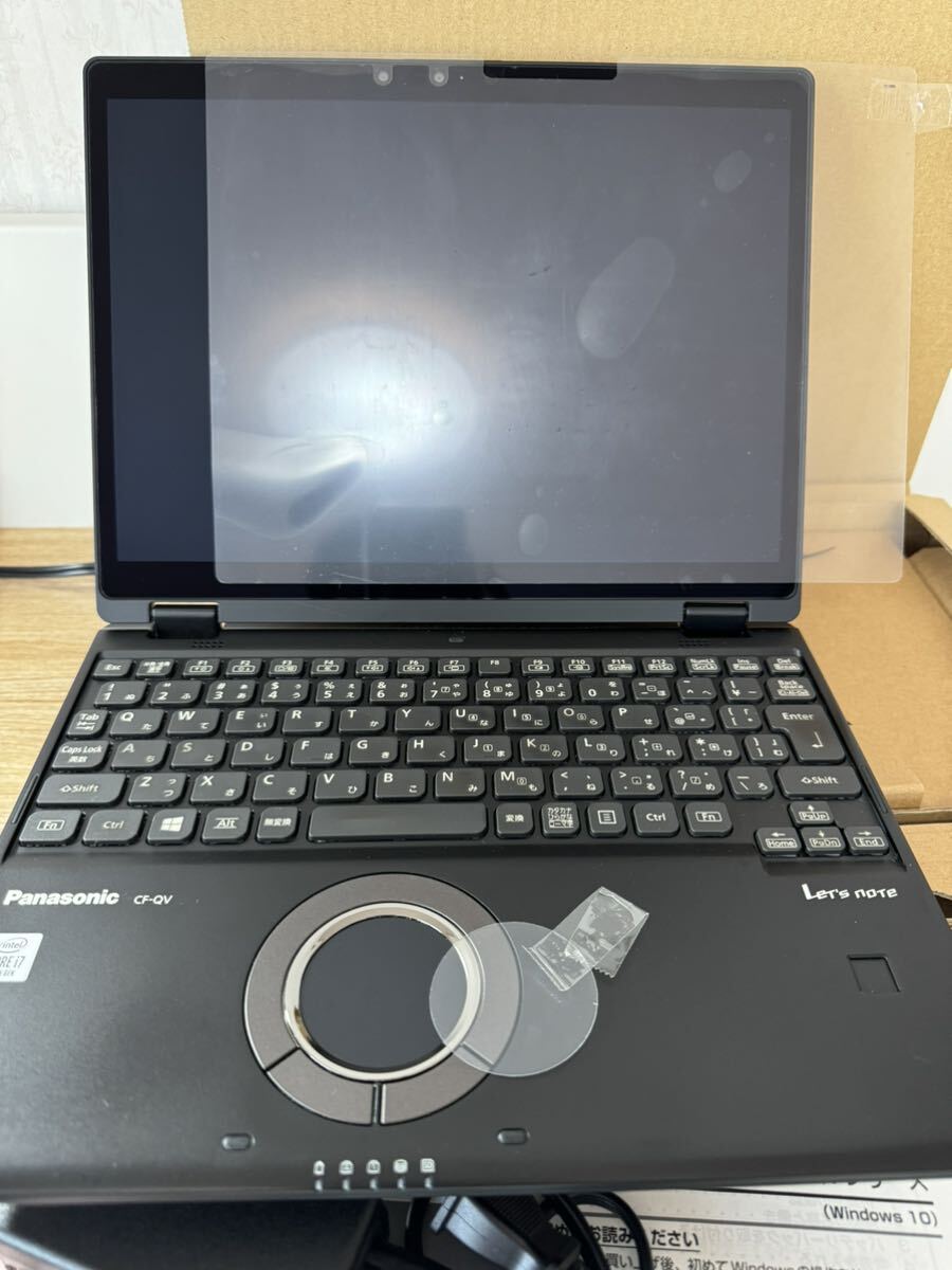Panasonic Let’s note パナソニック レッツノート QV9 CF-QV9KFNQR i7 8GB SSD512_2