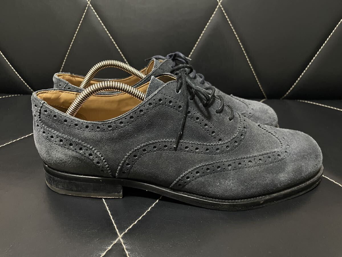 美品 EMPORIO ARMANI エンポリオアルマーニ 7≒25.5~26cm レザー 