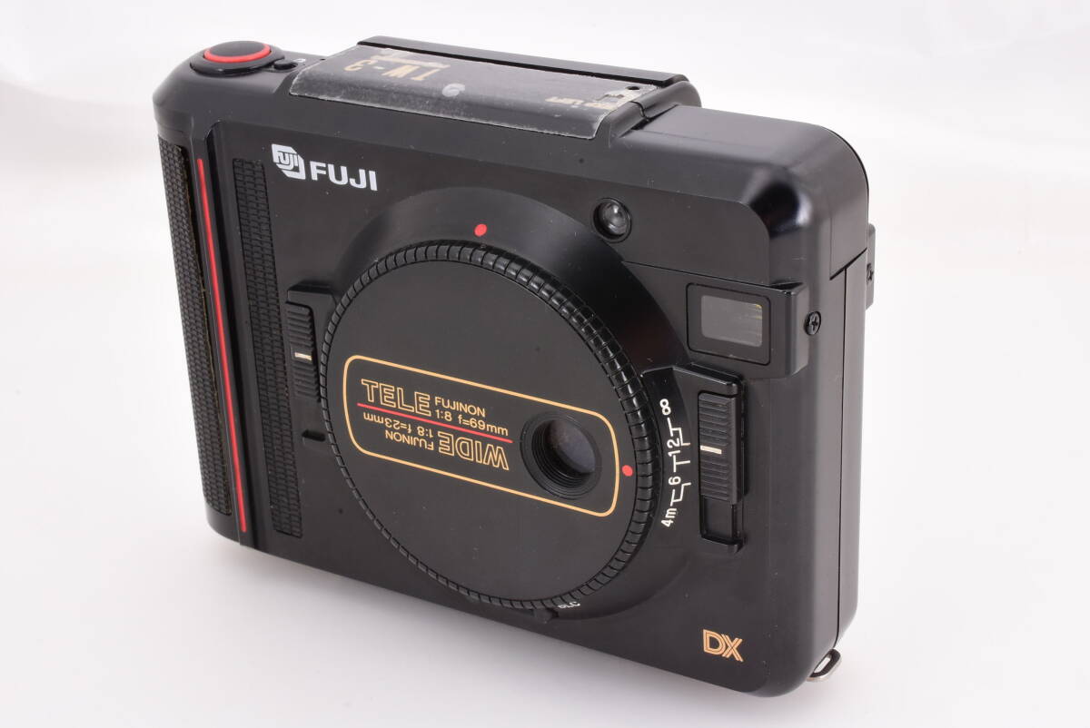 ★レア動作品/極上美品★Fuji Fujifilm 富士フィルム TWING ツイング TW-3 DX WIDE&TELE ハーフサイズ フィルムカメラ★動作確認済 電池入_1