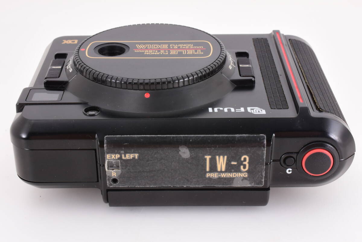 ★レア動作品/極上美品★Fuji Fujifilm 富士フィルム TWING ツイング TW-3 DX WIDE&TELE ハーフサイズ フィルムカメラ★動作確認済 電池入_2