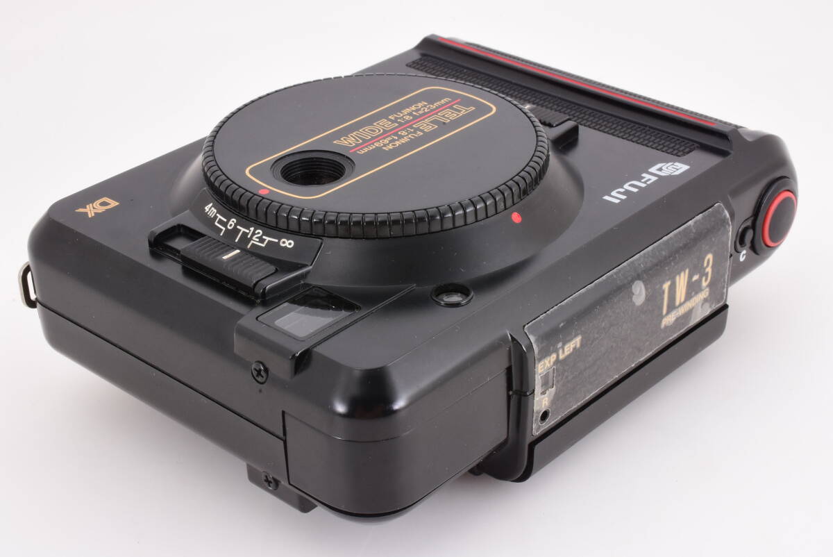 ★レア動作品/極上美品★Fuji Fujifilm 富士フィルム TWING ツイング TW-3 DX WIDE&TELE ハーフサイズ フィルムカメラ★動作確認済 電池入_6