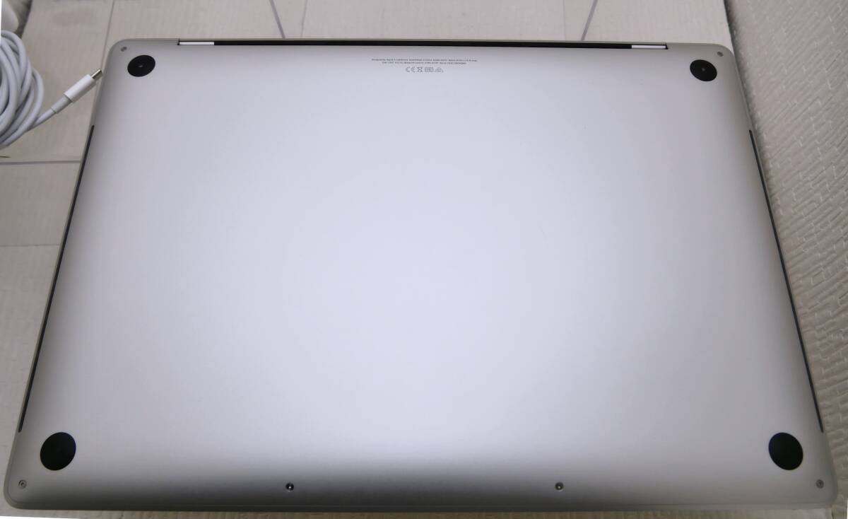 ★美品　1円スタート　Apple アップル MacBook Pro（2019）16インチ　第9世代Core i9　2.4GHz8コア （OP変更）/16GB /512GB　充放電75回_4