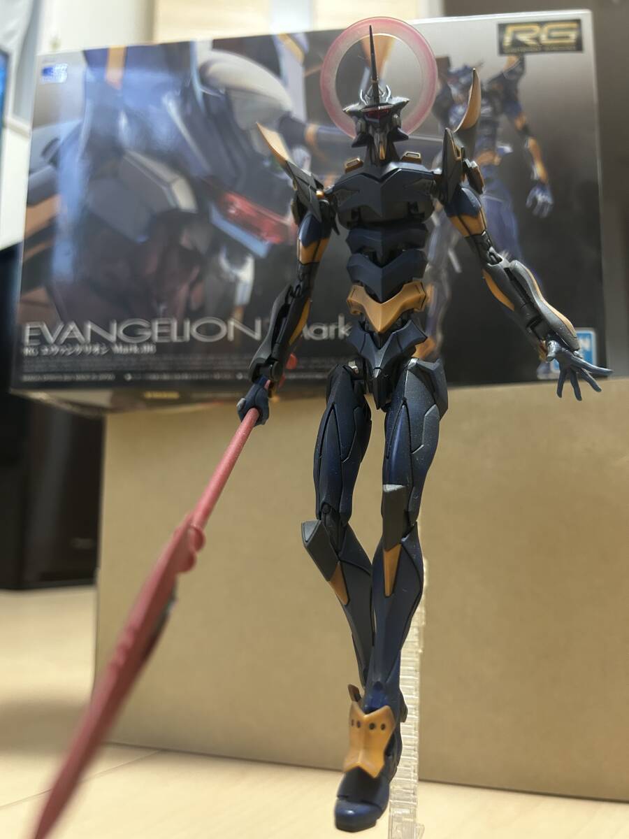 ウェザリング塗装、完成品】RG エヴァンゲリオン Mark.06 キャラクター