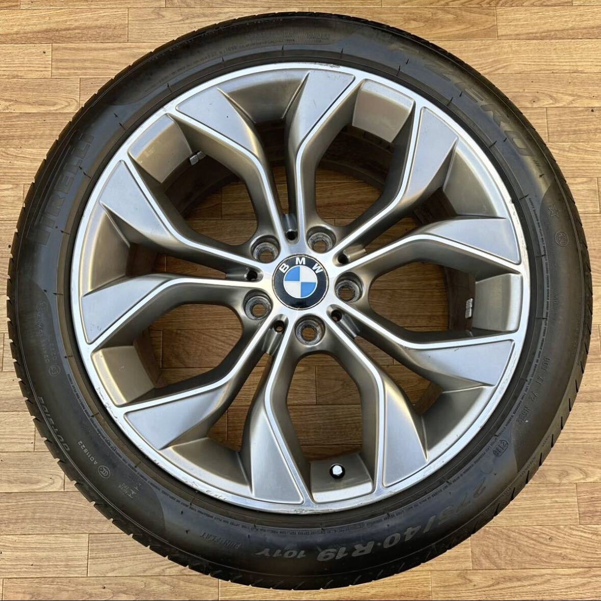 BMW F25 X3 Mスポーツ 純正 19インチ アルミホイール★PIRELLI P-ZERO ランフラット 4本セット★BMW F26 X4等にも_6