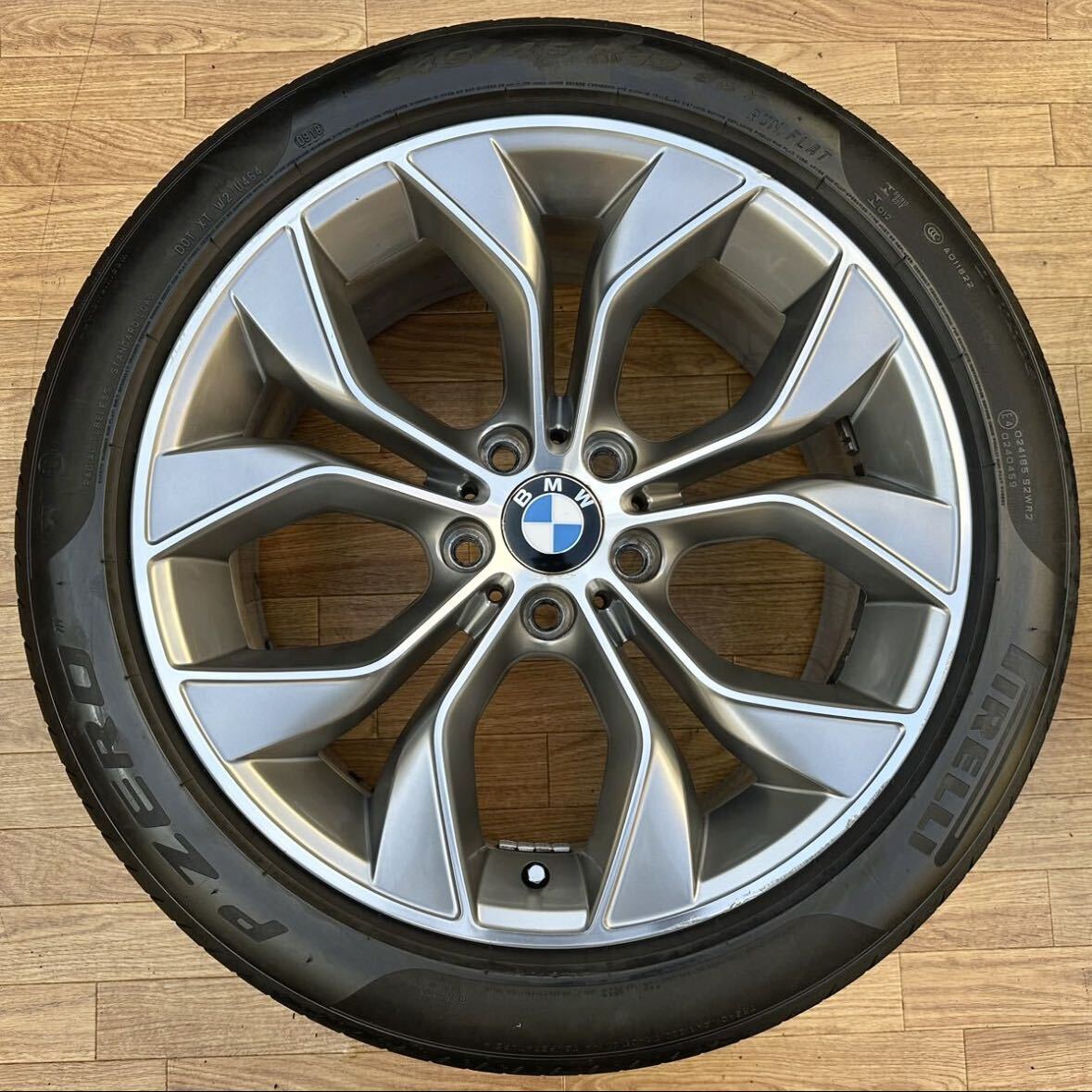 BMW F25 X3 Mスポーツ 純正 19インチ アルミホイール★PIRELLI P-ZERO ランフラット 4本セット★BMW F26 X4等にも_7