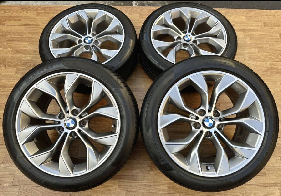 BMW F25 X3 Mスポーツ 純正 19インチ アルミホイール★PIRELLI P-ZERO ランフラット 4本セット★BMW F26 X4等にも_8