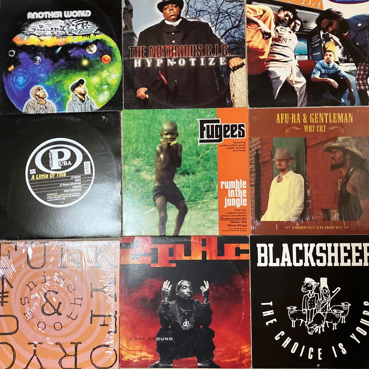 hiphopレコード 80枚以上まとめ売りLPヒップホップ 洋楽 アングラ 大量