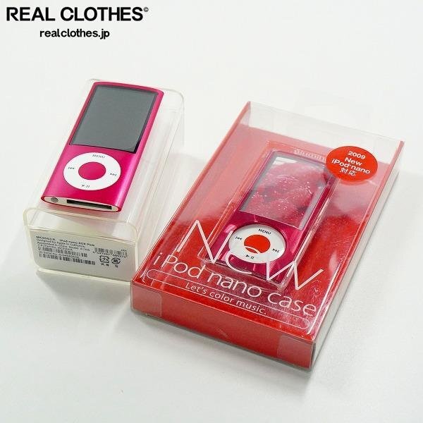 Apple/アップル MC050J/A A1320 iPod nano 第5世代 8GB ピンク