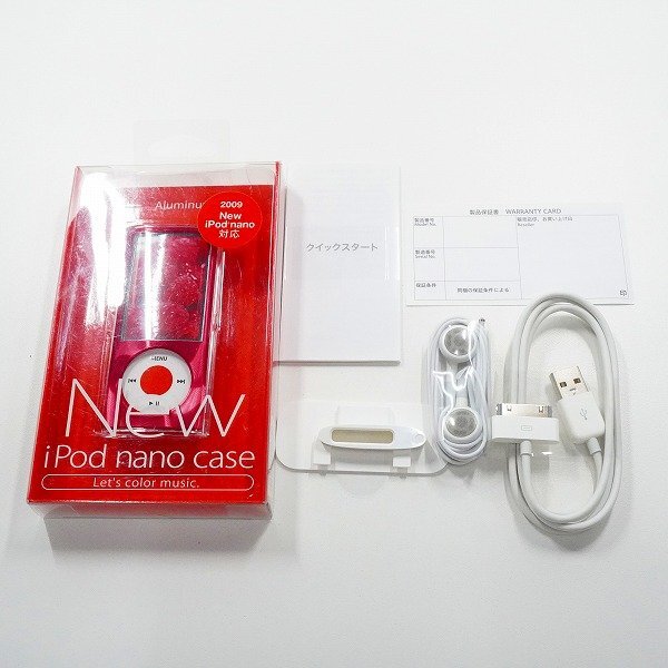 Apple/アップル MC050J/A A1320 iPod nano 第5世代 8GB ピンク