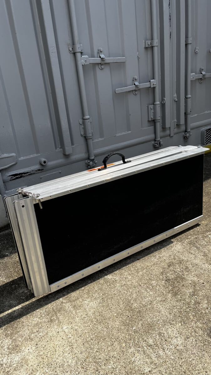 折り畳み式スロープ　車椅子やバイク等に_4