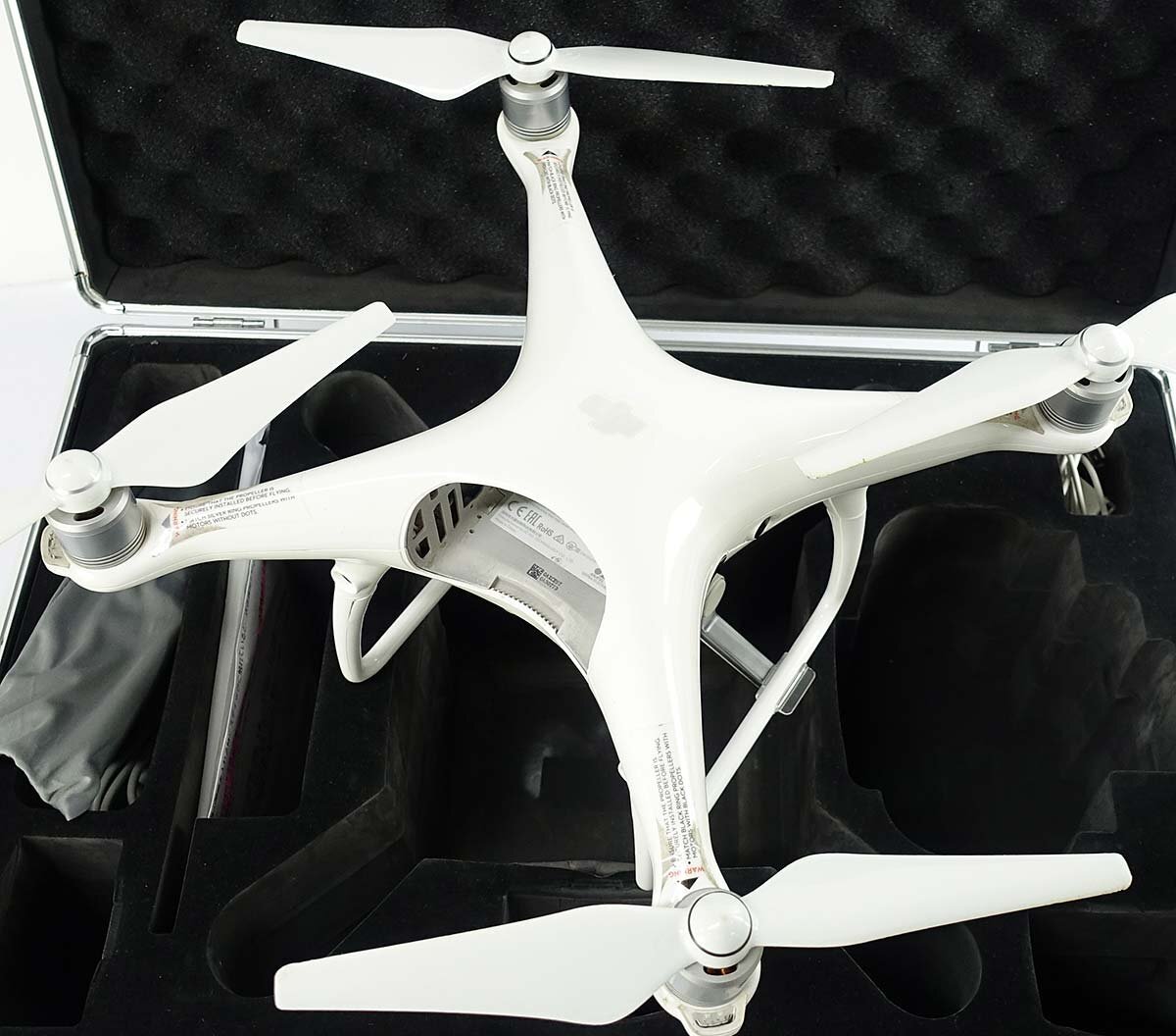 アルミケース付 簡易チェックのみ バッテリー4個 DJI Phantom 4 Pro