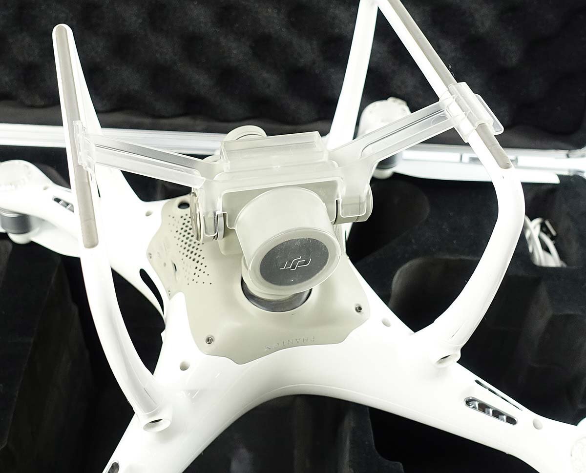 アルミケース付 簡易チェックのみ バッテリー4個 DJI Phantom 4 Pro