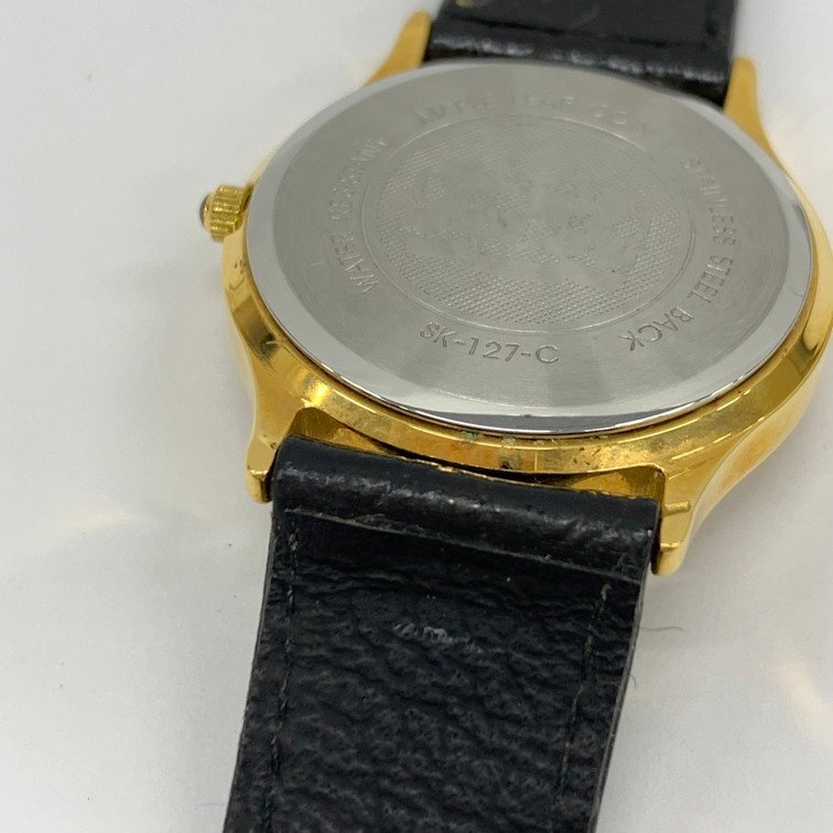 K24IG カナダ メイプルリーフ金貨 1/10oz 腕時計 石付き SK-127-C 不動