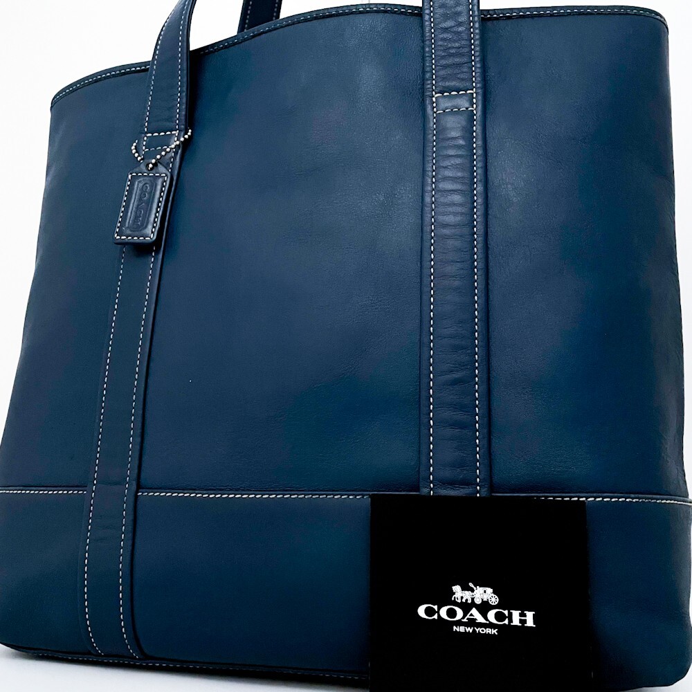1円〜□未使用級□COACH コーチ チャーム トートバッグ ビジネス