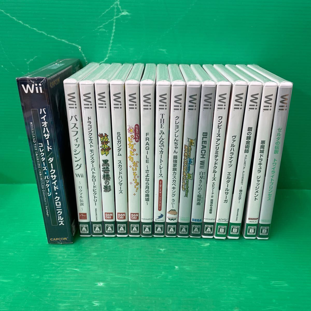 ◎B#306 【未開封】 Wii ソフト 16本まとめ売り Wiiソフト ゲーム
