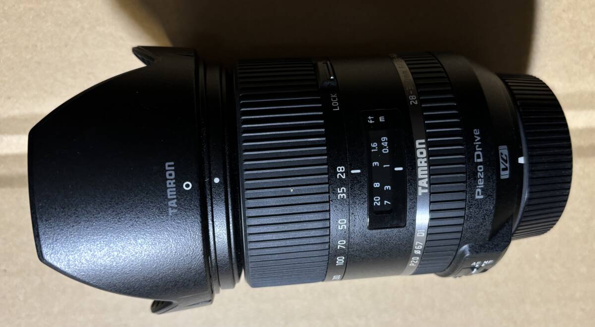 ニコン　一眼カメラ用　タムロンズームレンズ　TAMRON 28-300mm F3.5-6.3 DiVC PZD Model A010N NIKON Fマウント_1