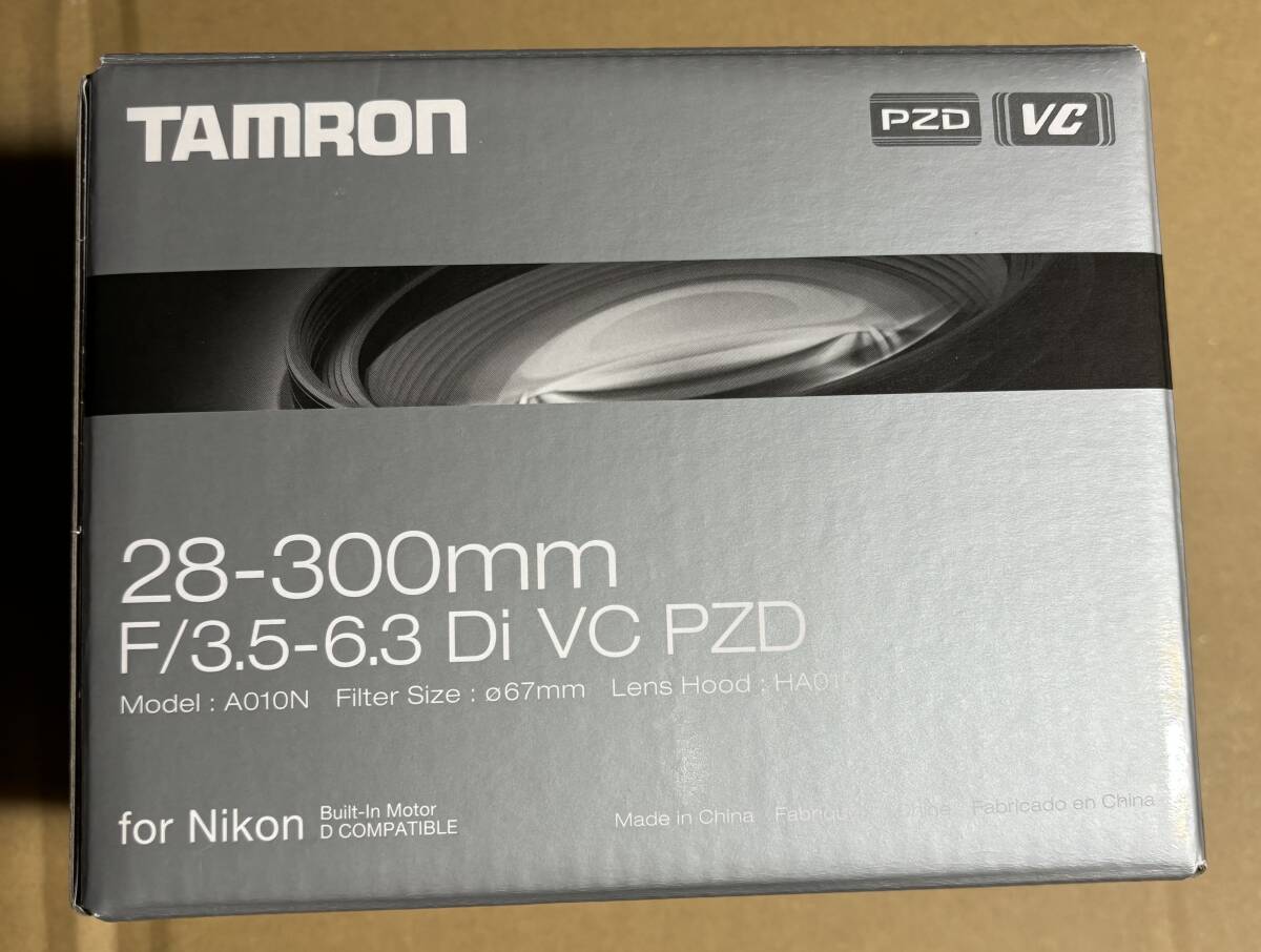 ニコン　一眼カメラ用　タムロンズームレンズ　TAMRON 28-300mm F3.5-6.3 DiVC PZD Model A010N NIKON Fマウント_2