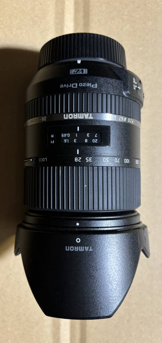 ニコン　一眼カメラ用　タムロンズームレンズ　TAMRON 28-300mm F3.5-6.3 DiVC PZD Model A010N NIKON Fマウント_5