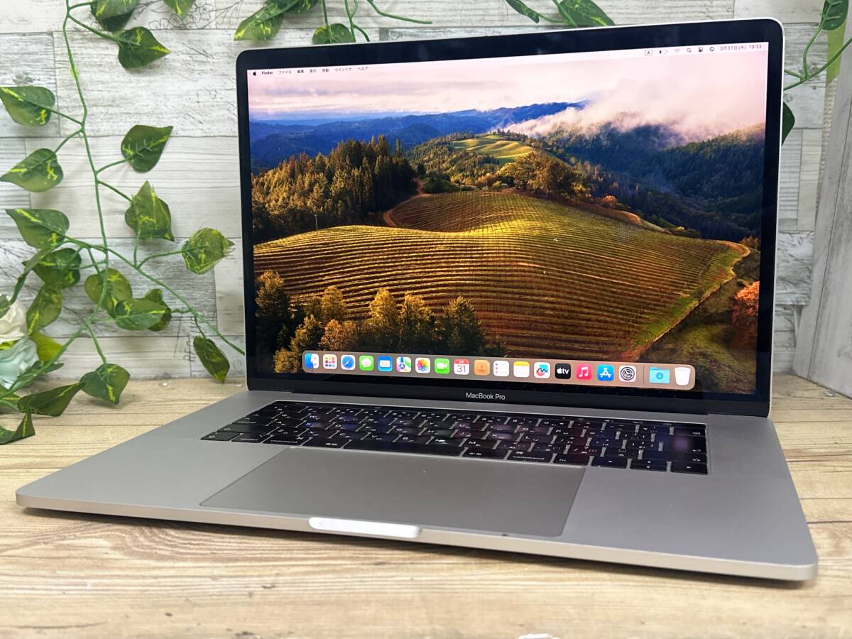 動作OK♪】Apple MacBook Pro 2019[Core i9 9880H 2.3GHz/RAM:16GB/SSD 