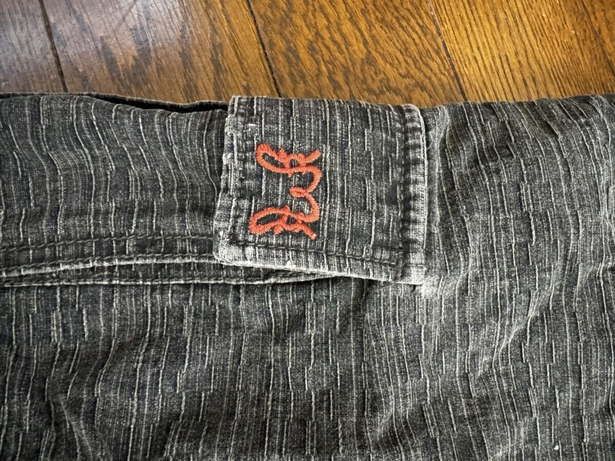 38万 新品タグ付き 23AW AMIRI ペイズリー柄 レザー ショートパンツ 50 