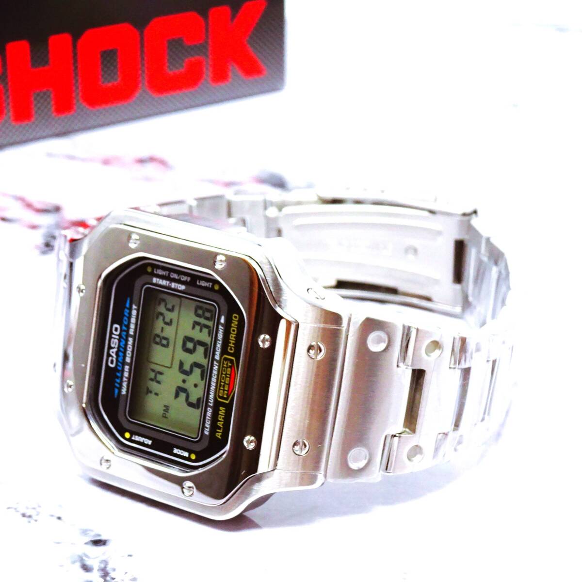 〓新品〓GショックMODカスタム〓本体付きDW5600デジタル腕時計 