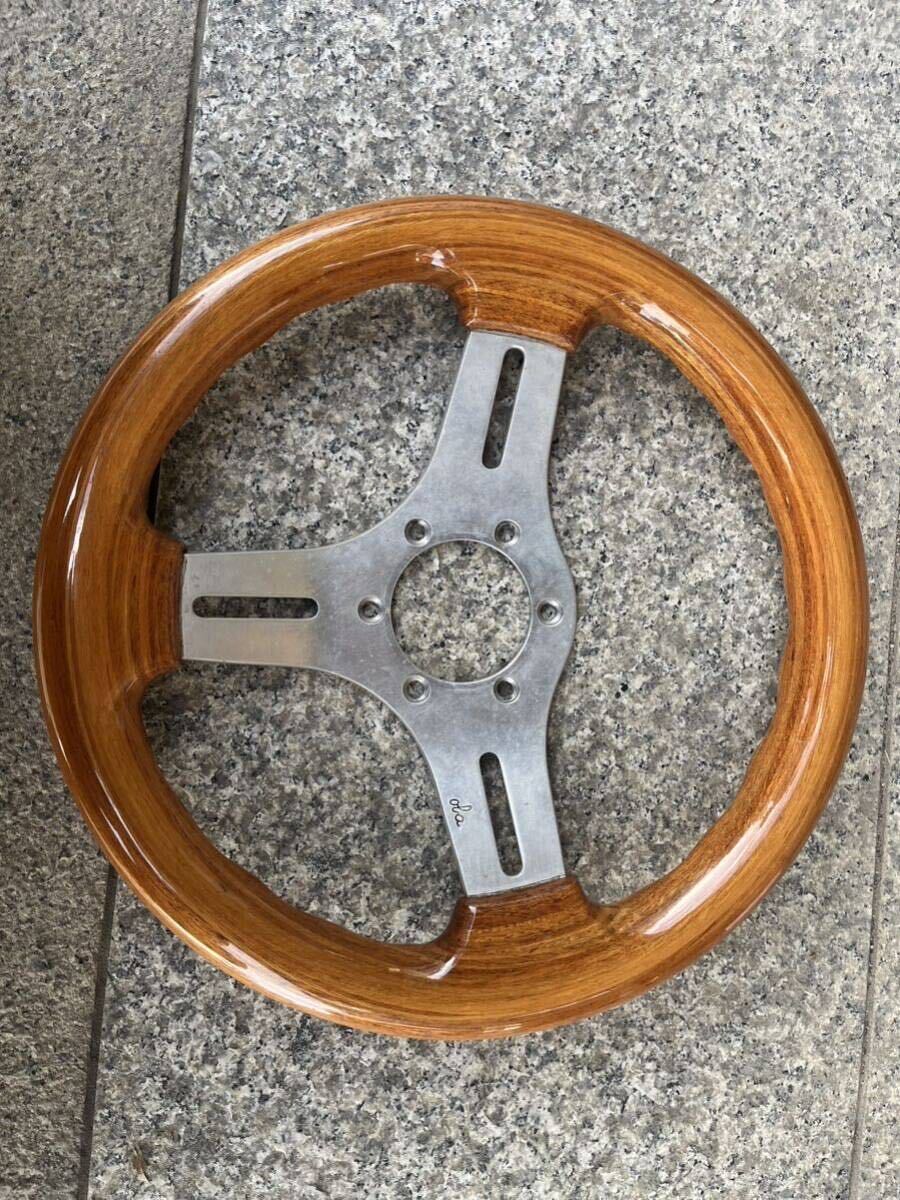 OBA ウッドステアリング 30パイ 旧車 小径 ハンドル 旧車 オバハン
