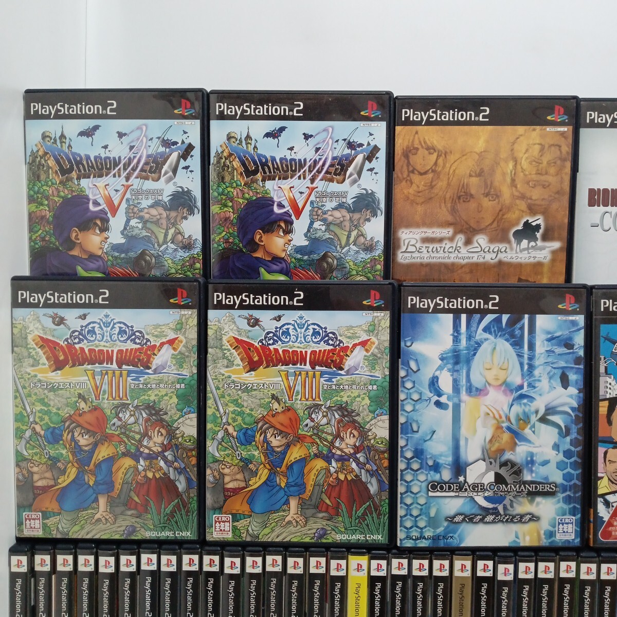 22 PS2ゲームソフト [ジャンク] まとめ☆1円〜未確認 120本 人気名作