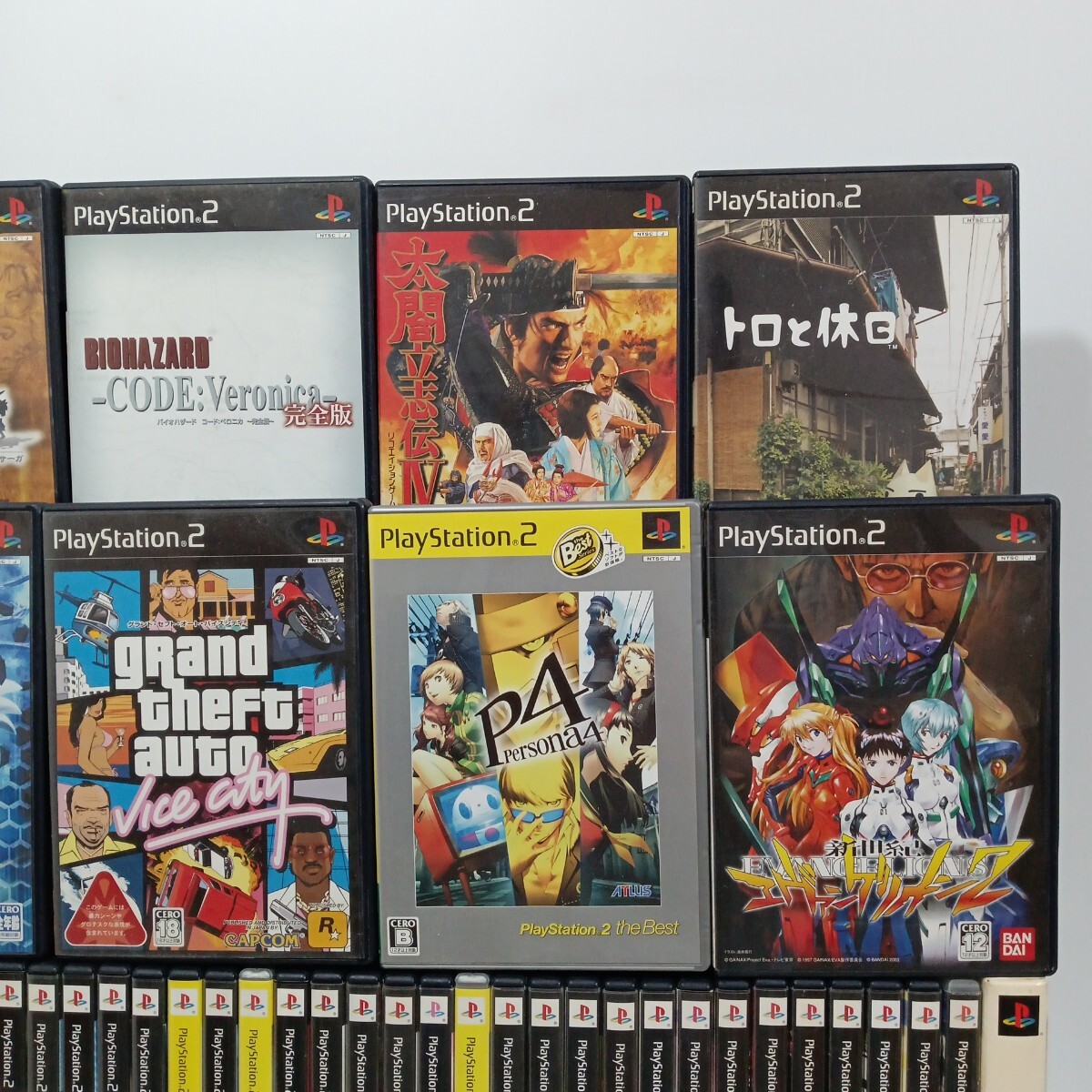 22 PS2ゲームソフト [ジャンク] まとめ☆1円〜未確認 120本 人気名作
