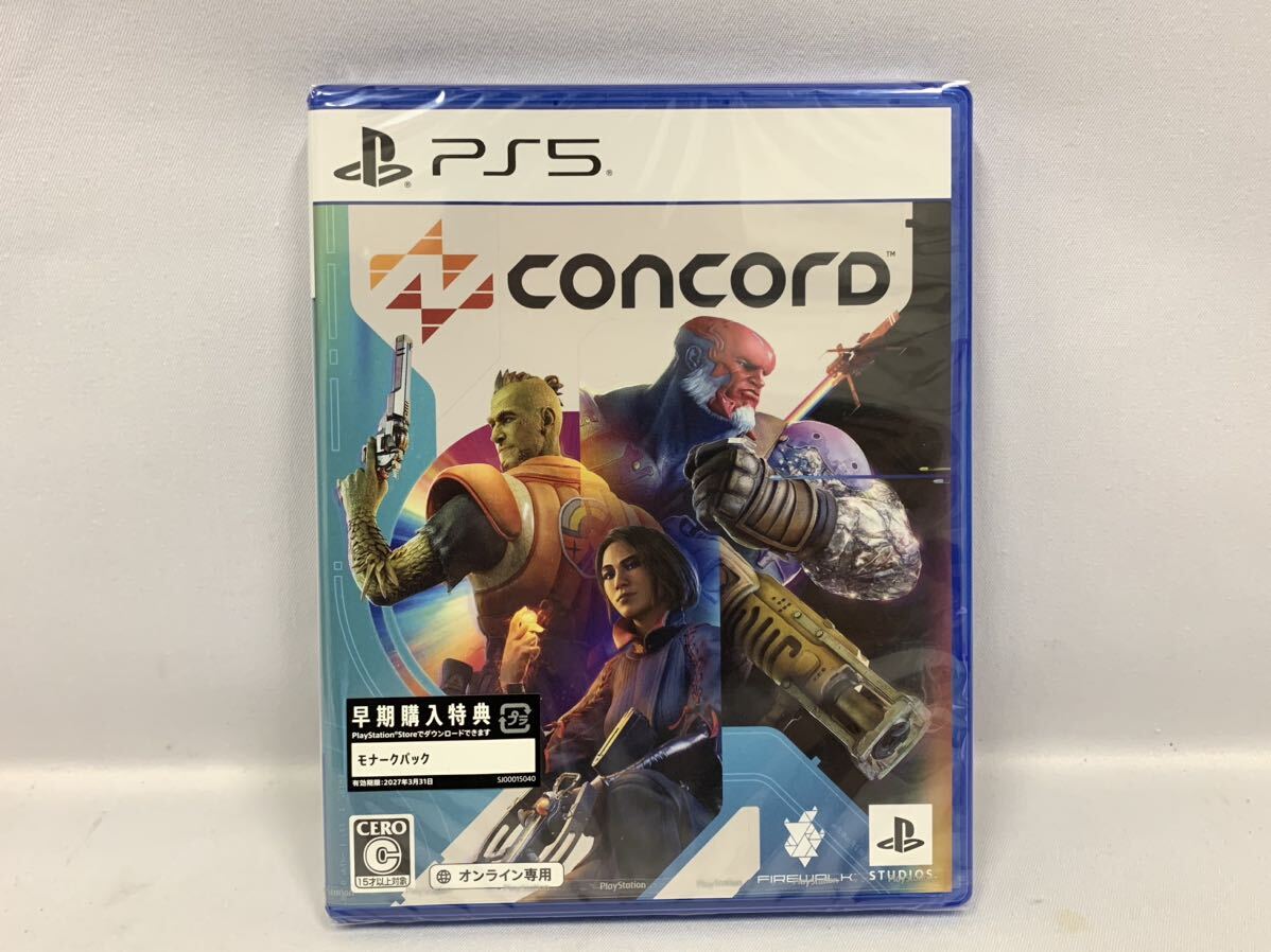 新品未開封 CONCORD コンコード PS5ソフト 早期購入特典付き 035/120i