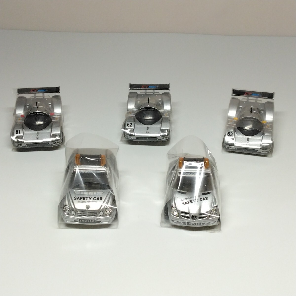 チョロQ メルセデスベンツ C9 レーシング シルバー 5台 セット タルガ