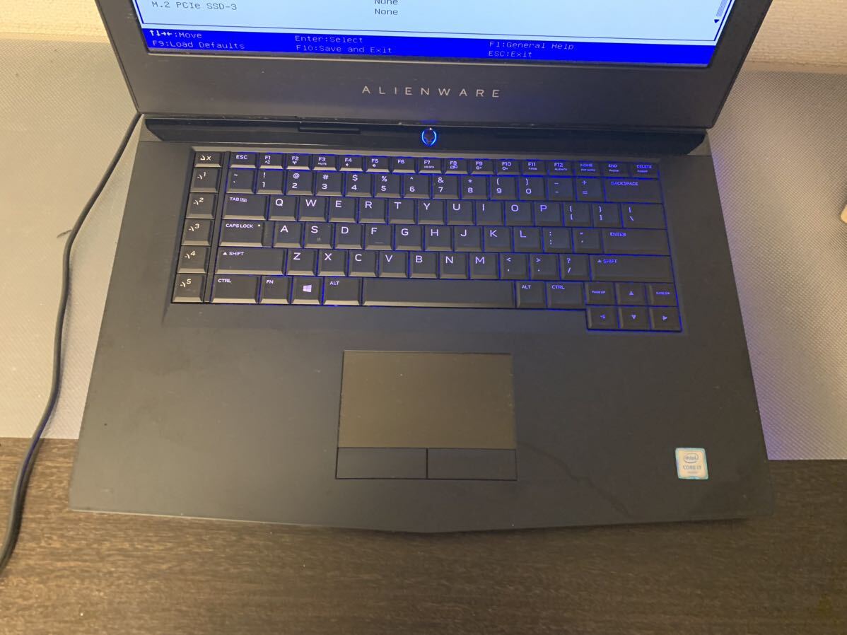 ALIENWARE 15 R3 CPU Intel Core……‥ i7-6700HQ CPU2.60GHz メモリ 4GB _3