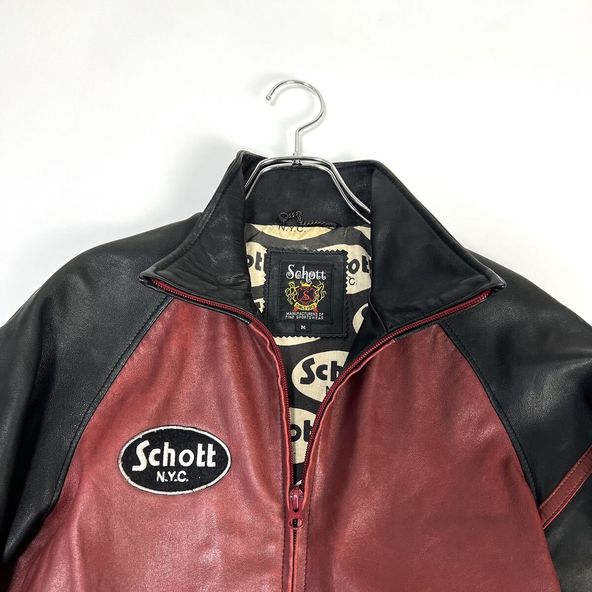 Schott ショット/シングルライダース レザートラックジャケット レザー