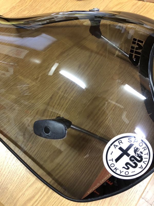 GIVI ウインドシールド スクリーン ユニバーサルスクリーン ハンドルマウント 汎用 51cm 47cm_6