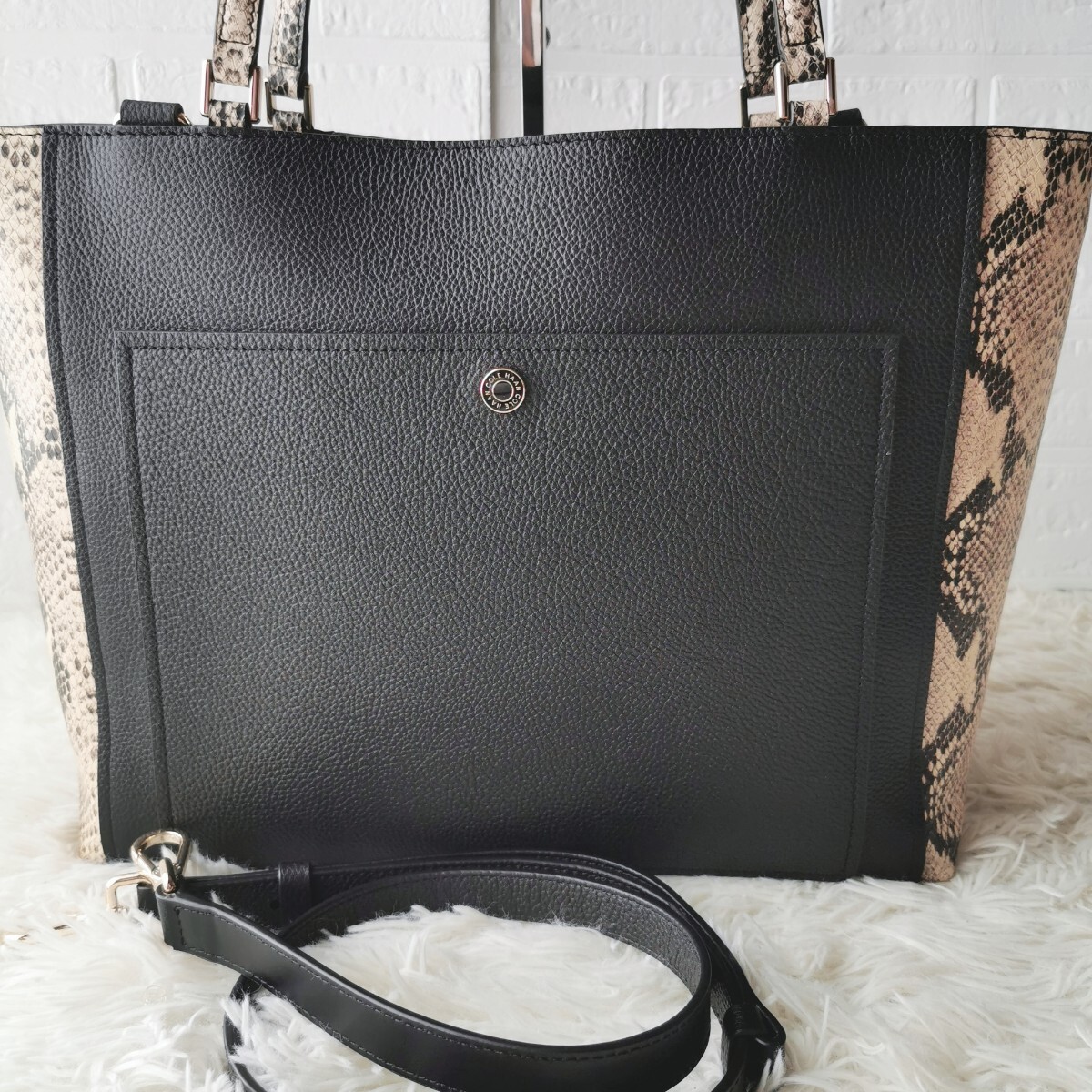1円〜未使用級 COLE HAAN コールハーン メンズ 2way トートバッグ 