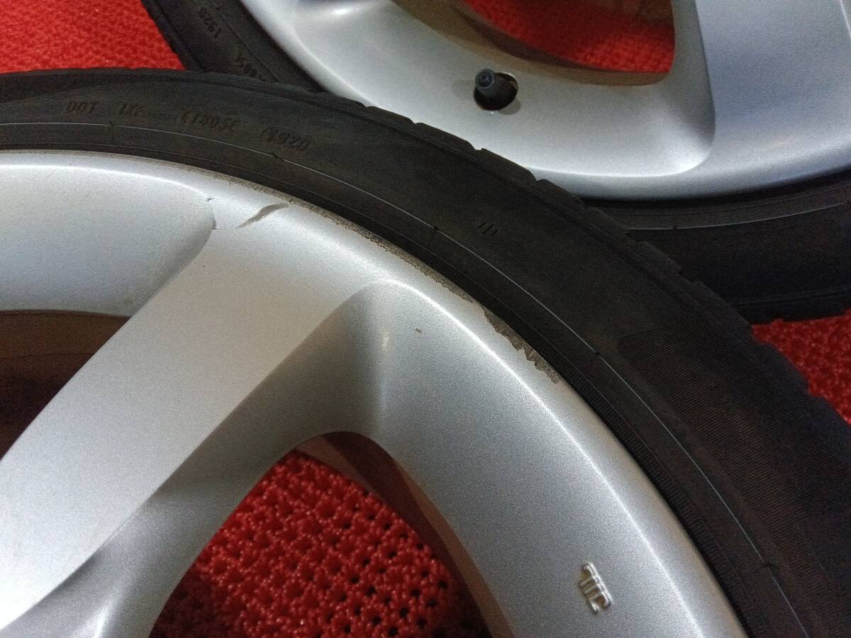 スバル純正ホイール 17インチ 7J +55 PCD100 215/45R17 ピレリ 夏 難