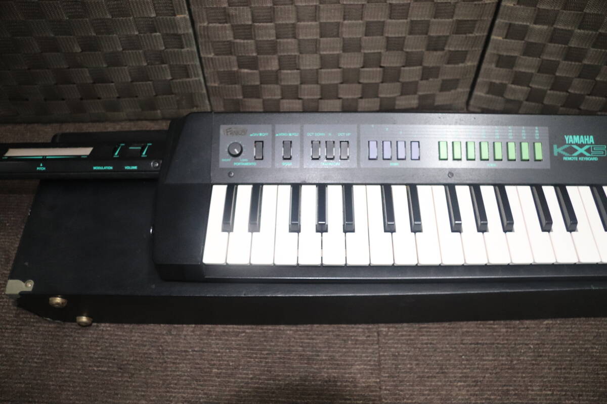ハードケース付き】YAMAHA ショルダーキーボード KX5 動作未確認 現状