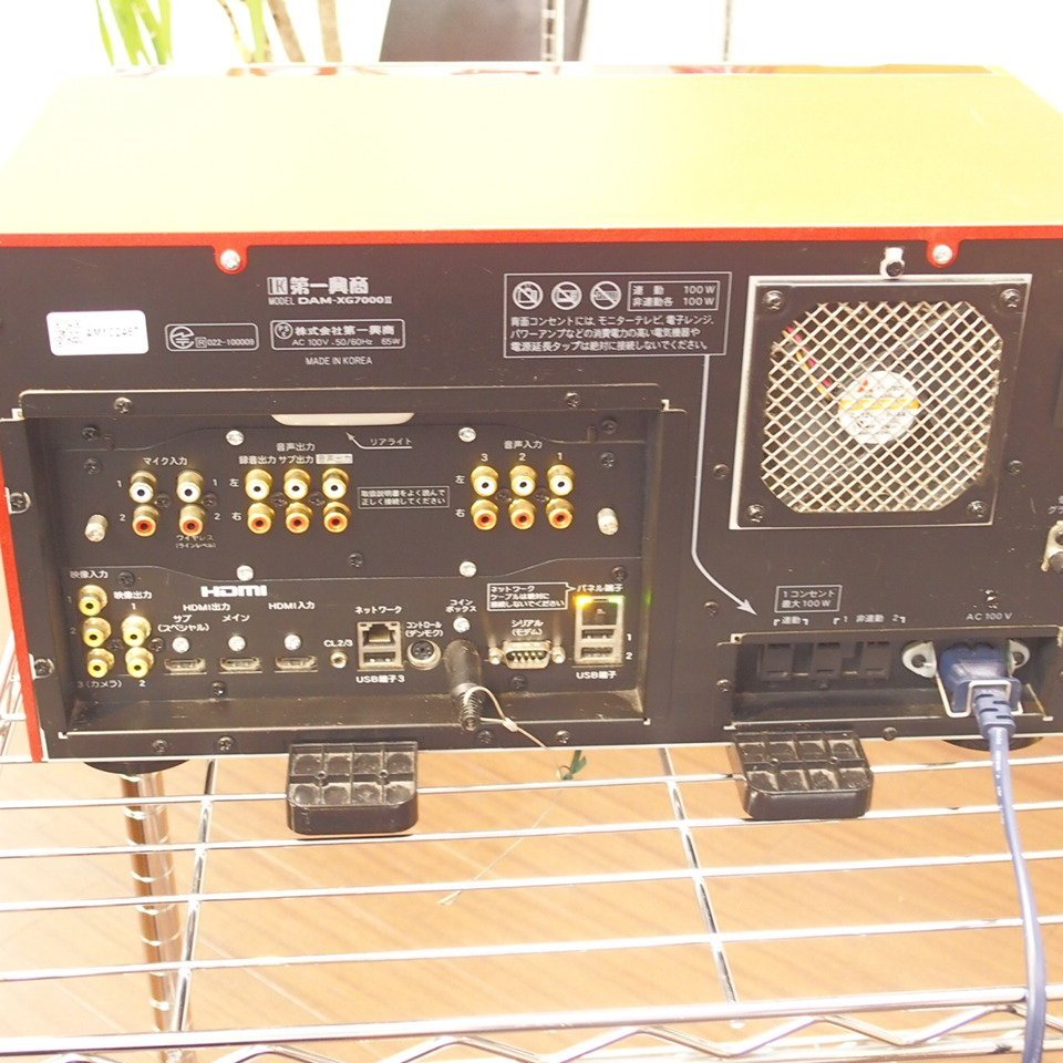 f002 mise 第一興商 DAM-XG7000II LIVE DAM STADIUM STAGE カラオケ