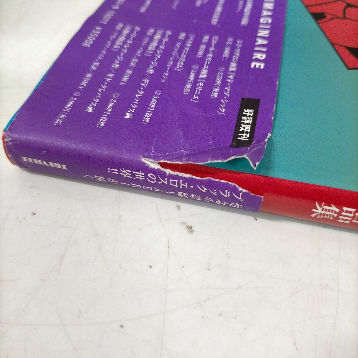 佐伯俊男初期作品集 The Early Works トレヴィル 1997年初版〇古本/帯