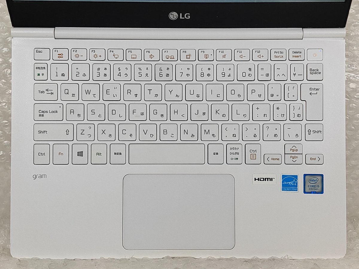 ○○【難あり】LG gram 13Z990-GA54J / i5-8265U / 8GBメモリ / 256GB